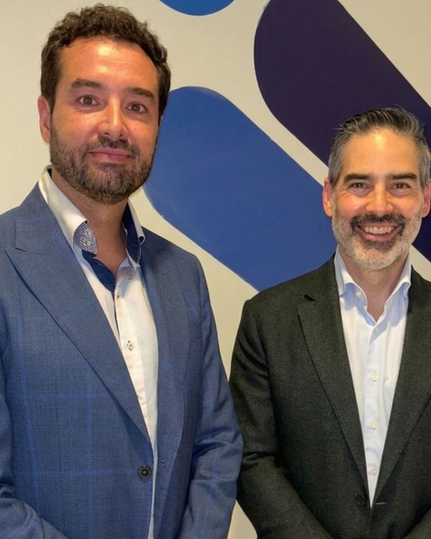 Juanjo Artero con Rafael Arroyo, CMO de El Palacio de Hierro