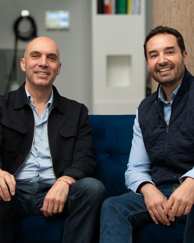 Juanjo Artero con Rodrigo Rodero, Director General de Grupo de La Castellana